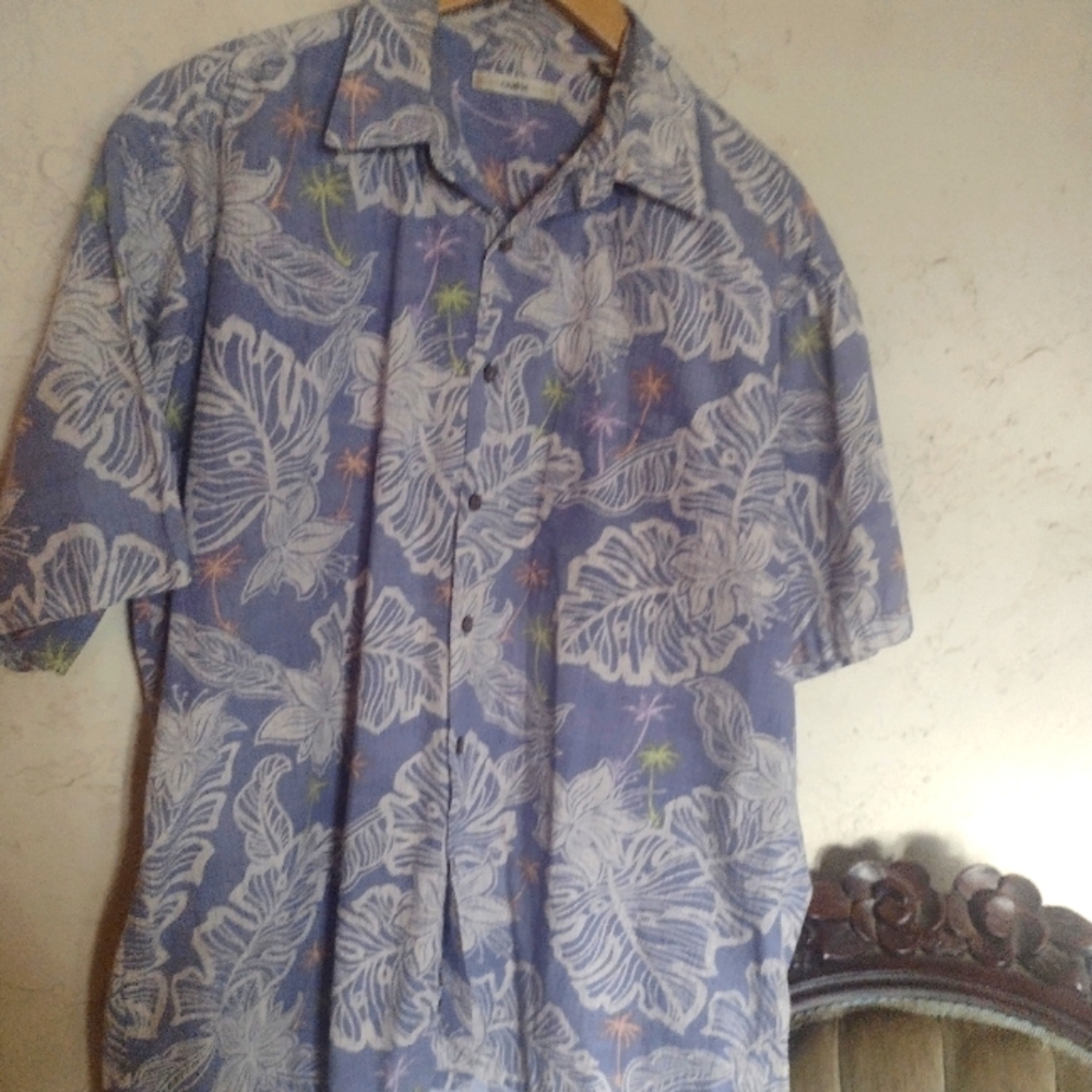 Moda Campia Moda Men's button down Shirt Size L